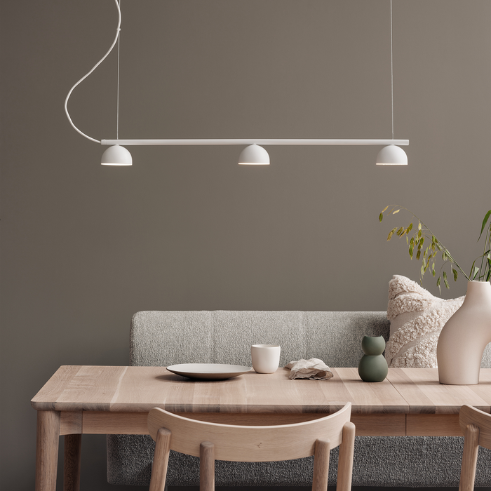 北歐進口燈具｜Northern 滴掛造型三盞排列吊燈 Blush Pendant Rail 3 Lamp 