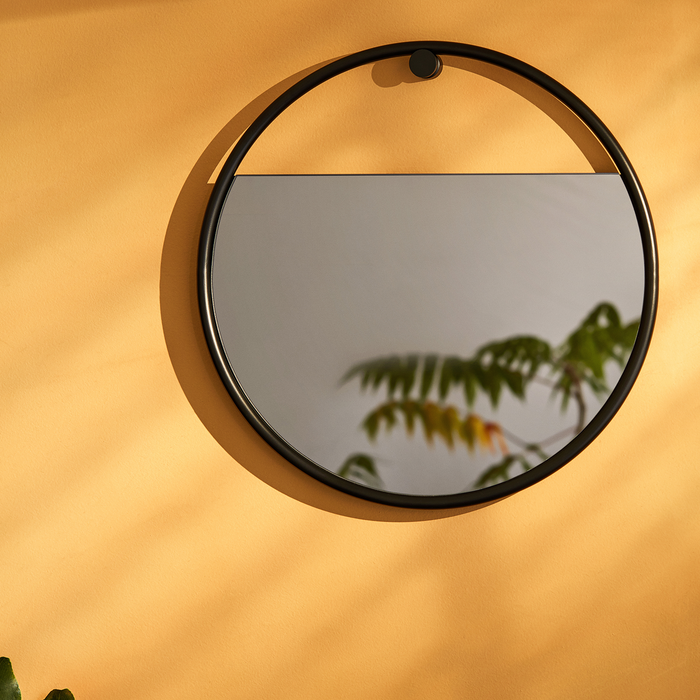 北歐風格家飾｜眼界圓形 / 橢圓形壁掛鏡 (大) Northern Peek Mirror Large 