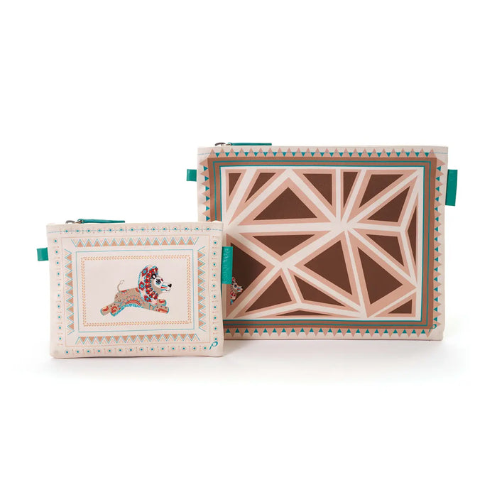 【 現貨出清 】Papinee Lion 拉鍊收納袋 (M) Papinee - 潤舍．生活家居 Luxury Life