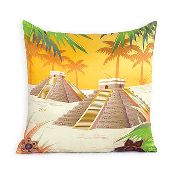 【 現貨出清 】Papinee Monkey Aztec 抱枕 - 潤舍．生活家居 Luxury Life