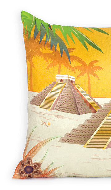 【 現貨出清 】Papinee Monkey Aztec 抱枕 - 潤舍．生活家居 Luxury Life