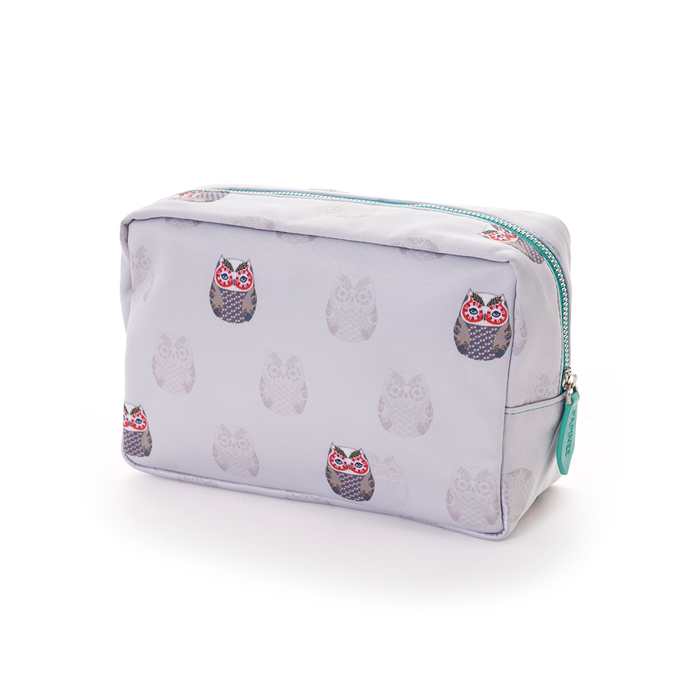 Papinee Owl Cosmetic Pouch Large, Travel Kit Series 貓頭鷹立式收納包 / 化妝包 (L)