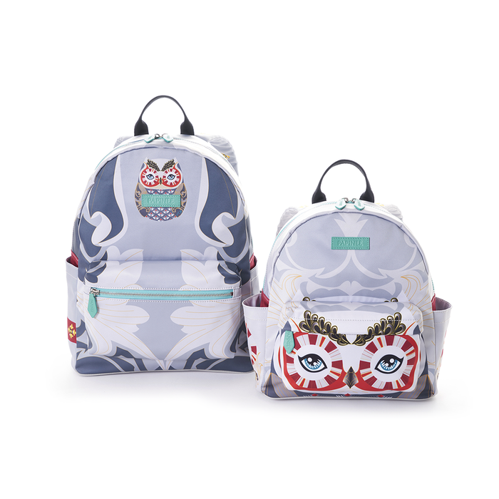 Papinee Owl Traveler Backpack Mini 貓頭鷹後背包 (S)