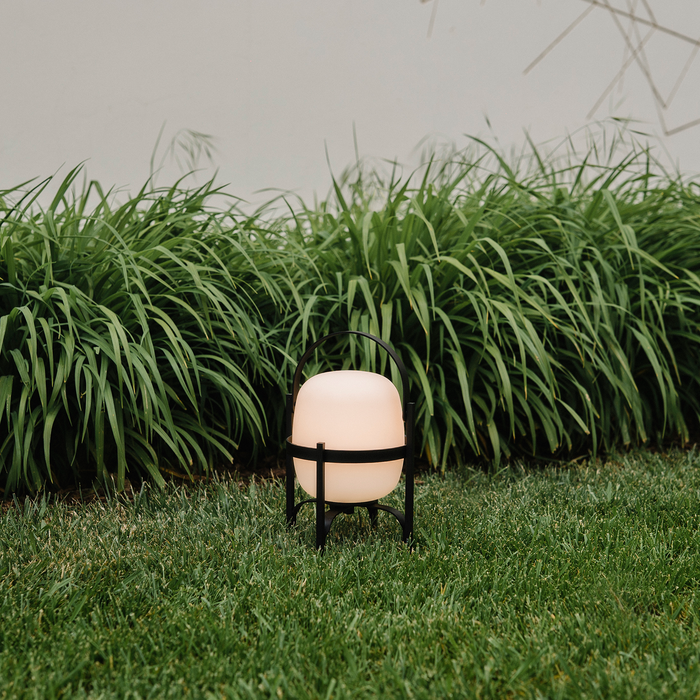 進口桌燈 - 西班牙 Santa & Cole 提籃桌燈 (黑色 / 充電式 / 室內外兩用 ) Cestita Alubat Table Lamp，進口燈具品牌