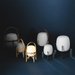 進口桌燈 - 西班牙 Santa & Cole 提籃桌燈 (櫻桃木 / 充電式) Cestita Bateria Portable Table Lamp，進口燈具品牌