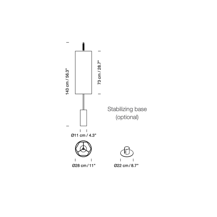 進口立燈 - 西班牙 Santa & Cole 朵莉卡系列 摺紡造型 線條 立燈 Dorica Floor Lamp，進口燈具品牌