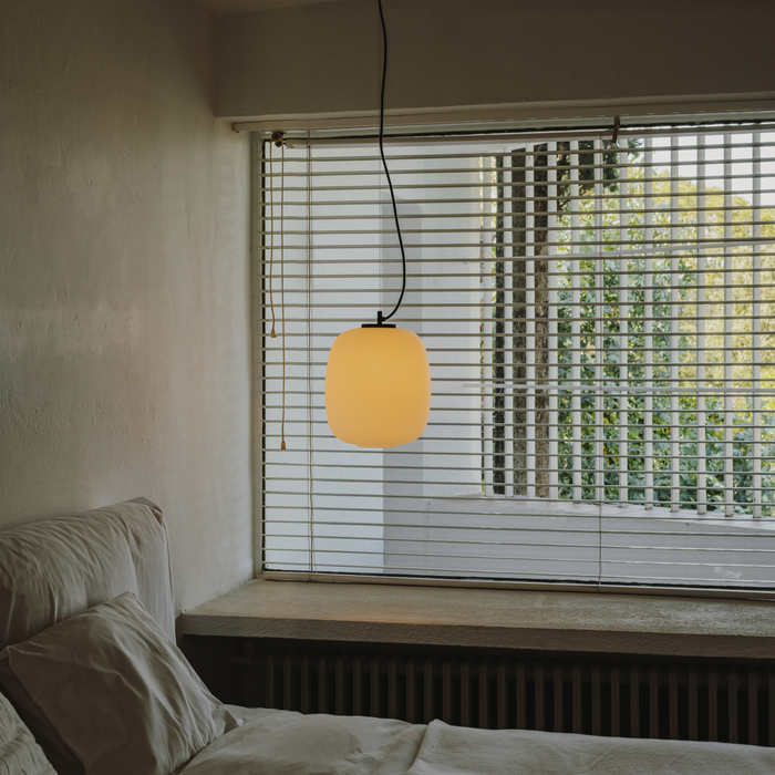 進口吊燈 - 西班牙  Santa & Cole 提籃系列 玻璃吊燈 Globo Cesta Suspension Lamp 27cm，進口燈具品牌