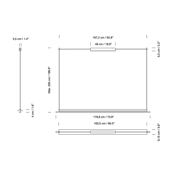 進口吊燈 — 西班牙 Santa & Cole 圓翼吊燈 Lamina 165 Pendant Light，進口燈具品牌