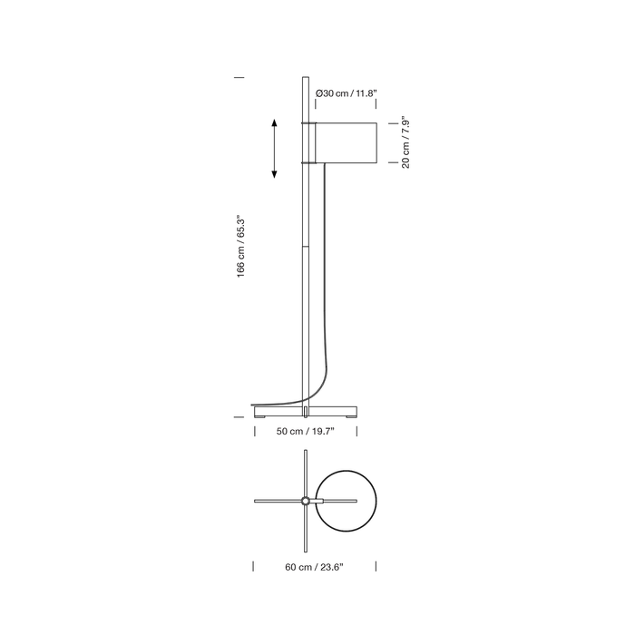 進口立燈 - TMM 立燈 西班牙 Santa & Cole TMM Floor Lamp