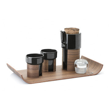 【 現貨優惠 】Tonfisk Tea / Coffee Pot Warm 軟木黑色咖啡壺 / 茶壺 (0.6 L)