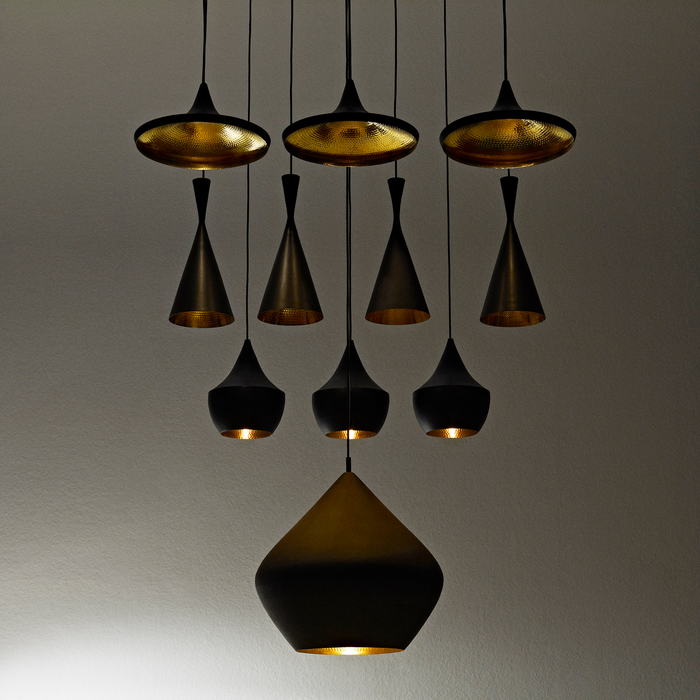 歐洲進口燈飾｜Tom Dixon 手敲吊燈系列 Beat Pendant 英國進口燈具傢具品牌
