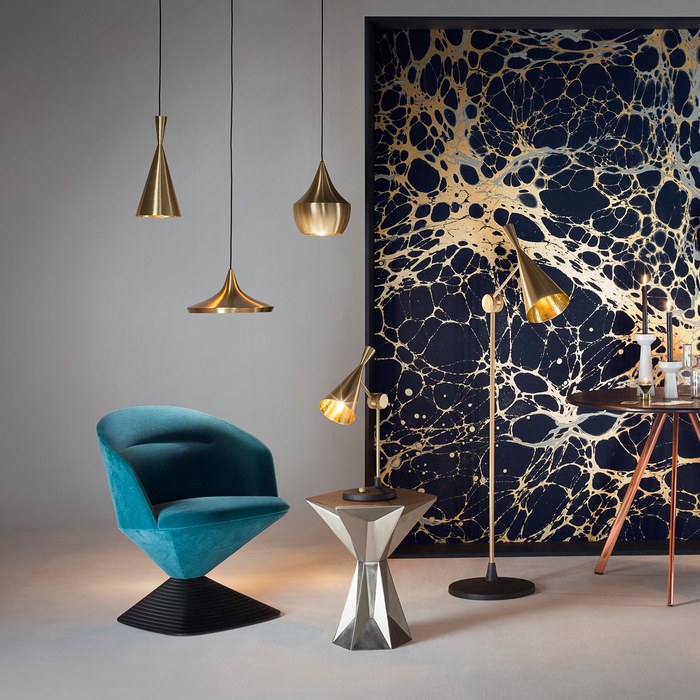 歐洲進口燈飾｜Tom Dixon 手敲系列吊燈 Beat Pendant 英國進口燈具傢具品牌