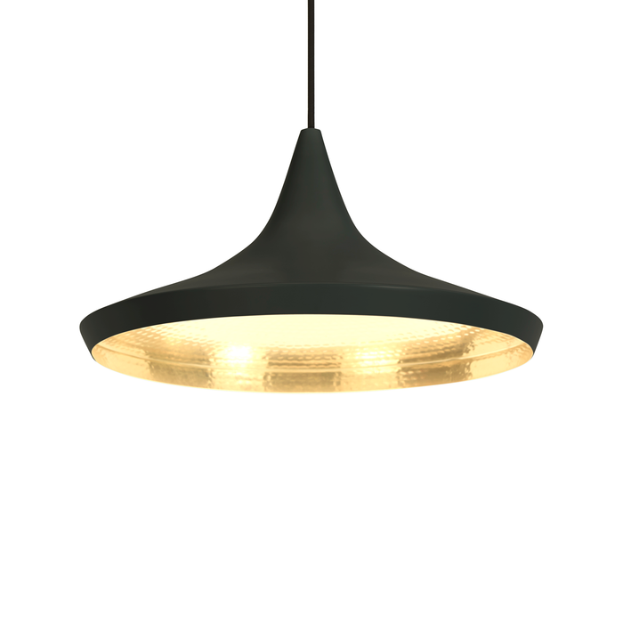 歐洲進口燈飾｜Tom Dixon 黑澤吊燈 Beat Pendant 英國進口燈具傢具品牌