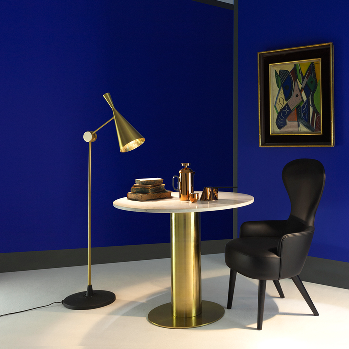 歐洲進口燈飾｜Tom Dixon 手敲銅澤立燈 Beat Floor Lamp 英國進口燈具傢具品牌