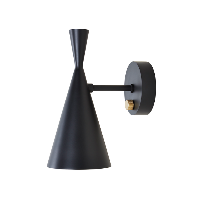 歐洲進口燈飾｜Tom Dixon 手敲黑澤壁燈 Beat Wall Light 英國進口燈具傢具品牌