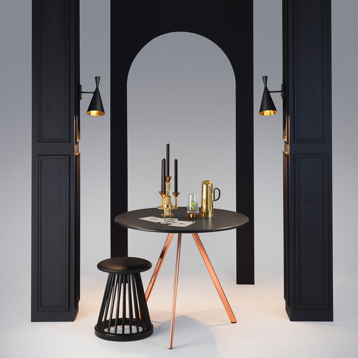 歐洲進口燈飾｜Tom Dixon 手敲黑澤壁燈 Beat Wall Light 英國進口燈具傢具品牌