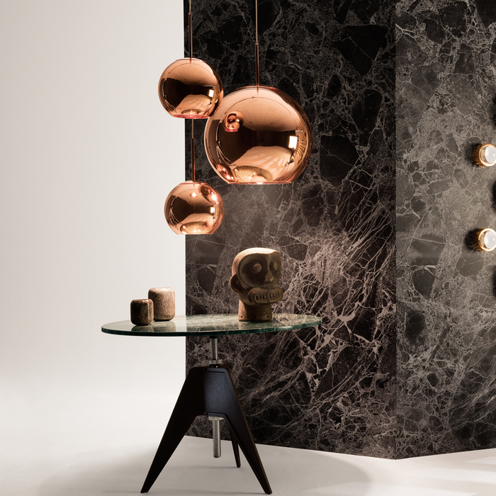 歐洲進口燈飾｜Tom Dixon 泡泡系列吊燈 Copper LED Pendant 英國進口燈具傢具品牌