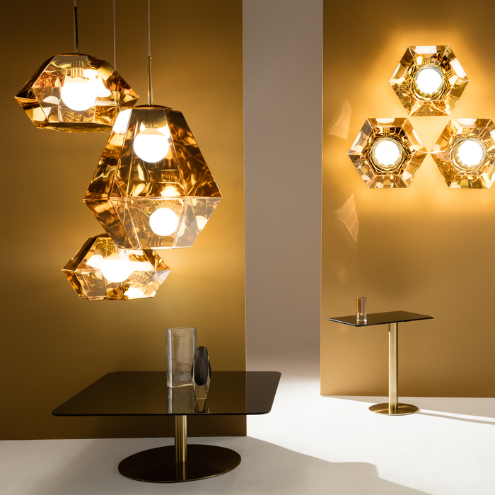 歐洲進口傢具｜Tom Dixon 閃耀邊桌 Flash Side Table 英國進口燈具傢具品牌