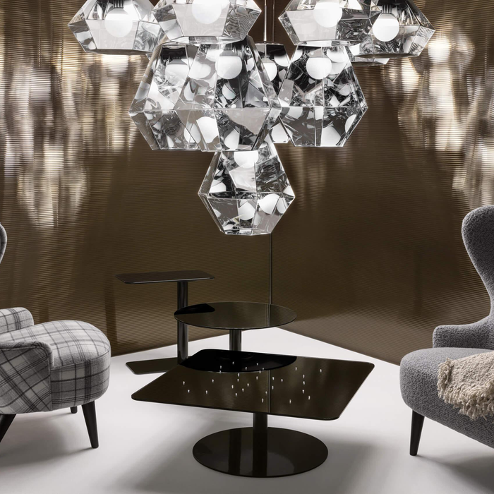 歐洲進口傢具｜Tom Dixon 閃耀邊桌 Flash Side Table 英國進口燈具傢具品牌