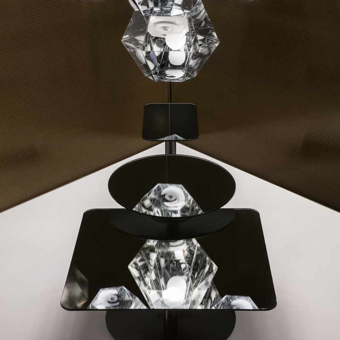 歐洲進口傢具｜Tom Dixon 閃耀邊桌 Flash Side Table 英國進口燈具傢具品牌