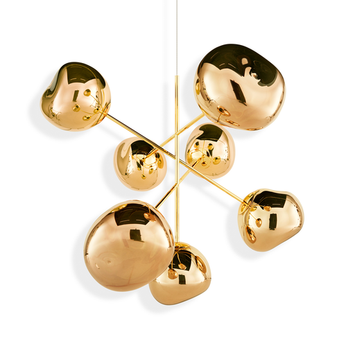 歐洲進口燈具｜Tom Dixon 熔岩吊燈 Melt Chandelier 英國進口燈具傢具系列