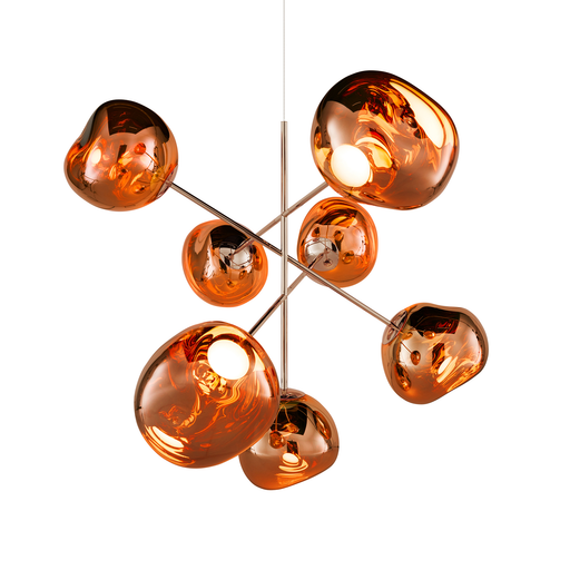 歐洲進口燈具｜Tom Dixon 熔岩吊燈 Melt Chandelier 英國進口燈具傢具系列
