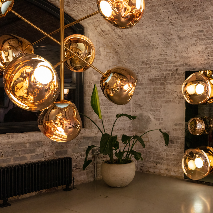 歐洲進口燈具｜Tom Dixon 熔岩吊燈 Melt Chandelier 英國進口燈具傢具系列