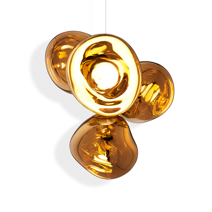 歐洲進口燈飾｜Tom Dixon 熔岩吊燈 Melt Chandelier 英國進口燈具傢具品牌