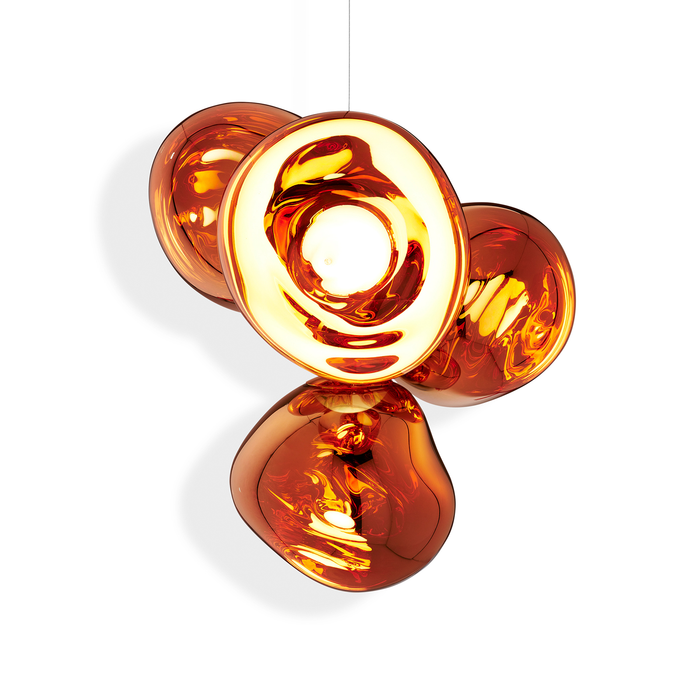 歐洲進口燈飾｜Tom Dixon 熔岩吊燈 Melt Chandelier 英國進口燈具傢具品牌