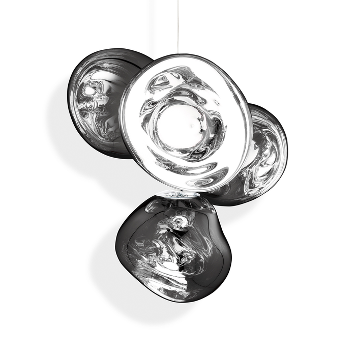 歐洲進口燈飾｜Tom Dixon 熔岩吊燈 Melt Chandelier 英國進口燈具傢具品牌