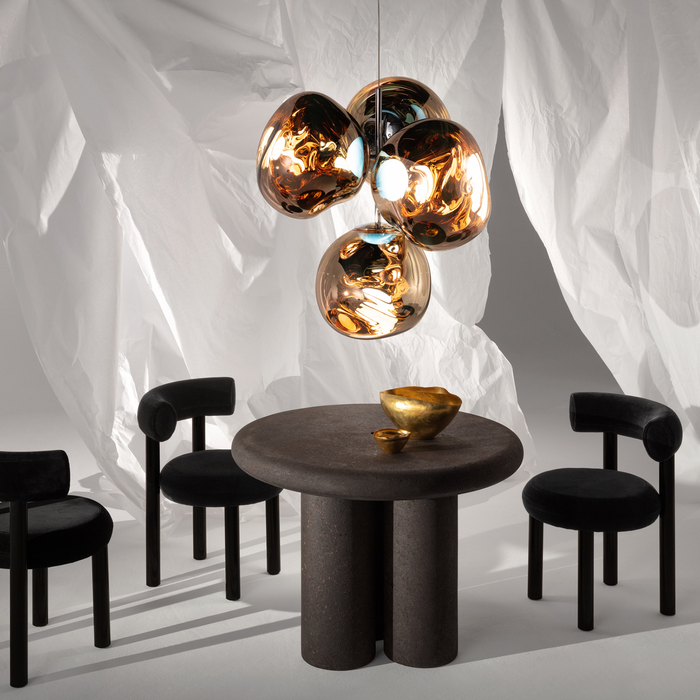 歐洲進口燈飾｜Tom Dixon 熔岩吊燈 Melt Chandelier 英國進口燈具傢具品牌