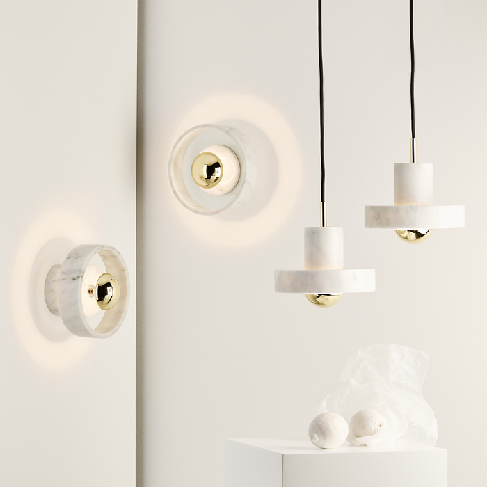 歐洲進口燈飾｜Tom Dixon 石器壁燈 Stone LED Wall Lamp 英國進口燈具傢具品牌