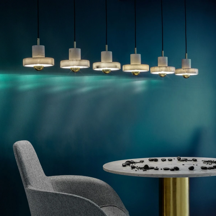 歐洲進口燈飾｜Tom Dixon 石器吊燈 Stone LED Pendant 英國進口燈具傢具品牌