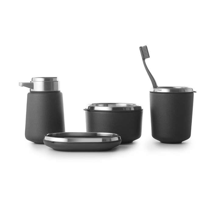 浴室收納 ｜Vipp 10 維普多用途 棉花棒 / 化妝品 / 小物 收納罐 Container