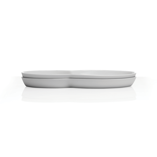 北歐餐具｜Vipp 214  維普弧線餐盤 (兩件組) Porcelain Plate