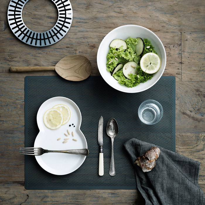 北歐餐具｜Vipp 214  維普弧線餐盤 (兩件組) Porcelain Plate