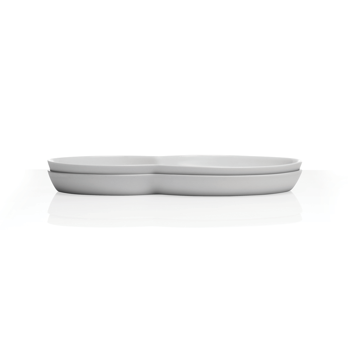 北歐餐具｜Vipp 214  維普弧線餐盤 (兩件組) Porcelain Plate