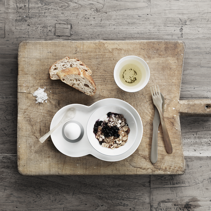 北歐餐具｜Vipp 214  維普弧線餐盤 (兩件組) Porcelain Plate