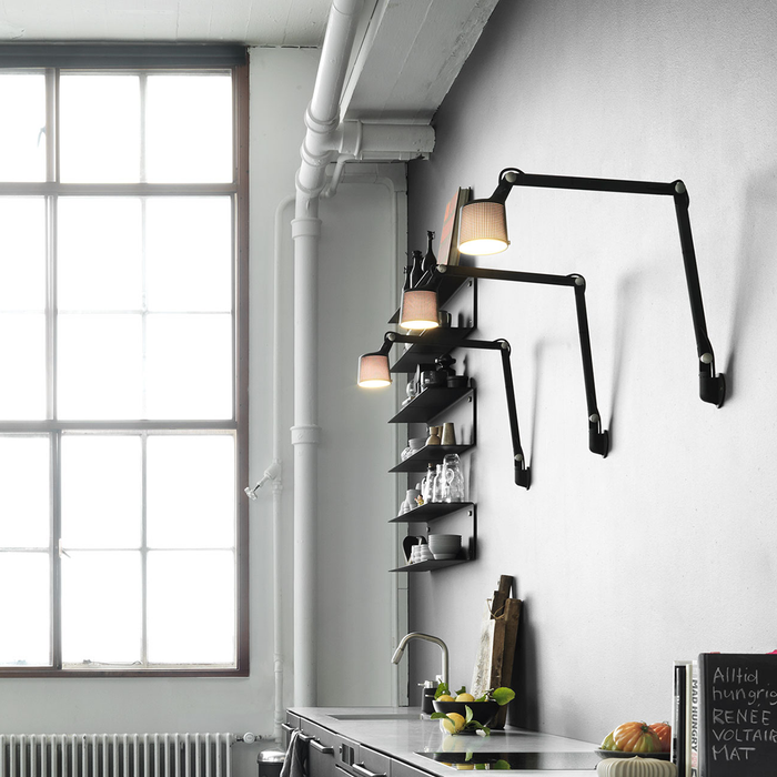 北歐壁燈｜Vipp 522 維普兩節式懸臂壁燈 Wall Lamp