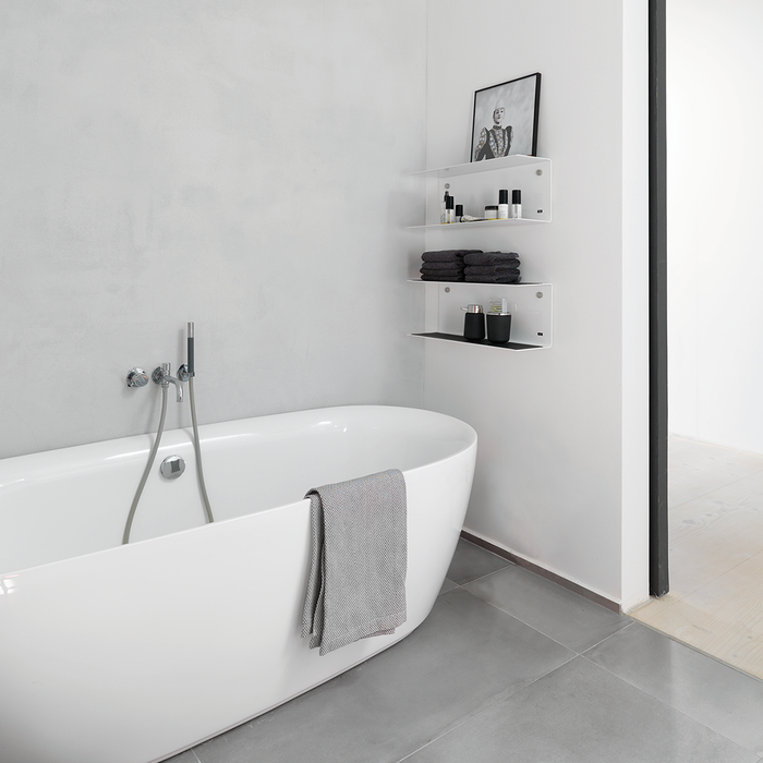 層架收納｜Vipp 921 維普雙層層架 (壁面固定款 / 50 cm) Wall Shelf Small Version