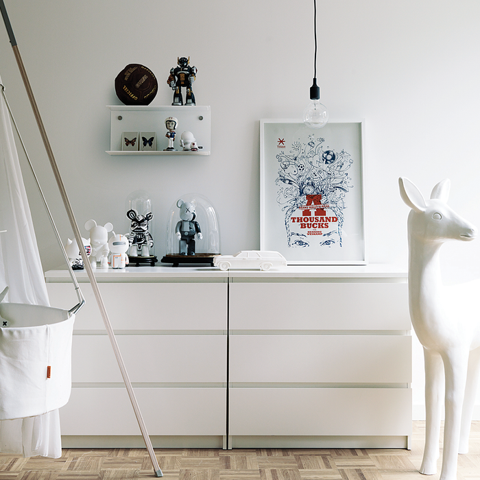 層架收納｜Vipp 921 維普雙層層架 (壁面固定款 / 50 cm) Wall Shelf Small Version