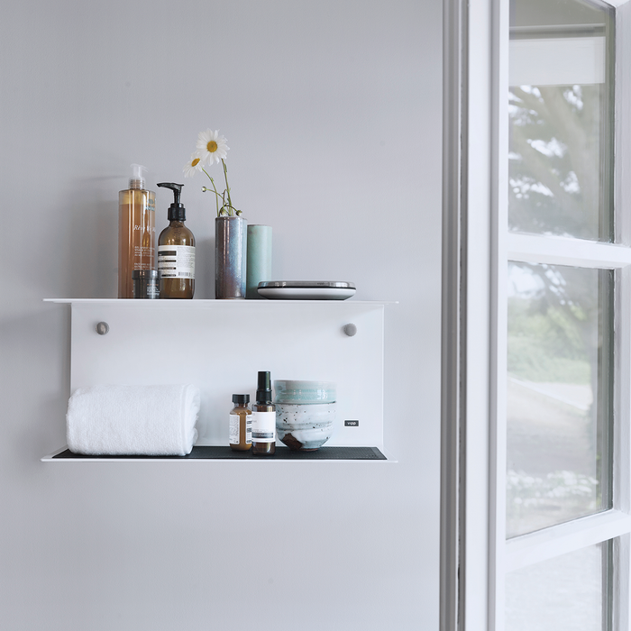 層架收納｜Vipp 921 維普雙層層架 (壁面固定款 / 50 cm) Wall Shelf Small Version