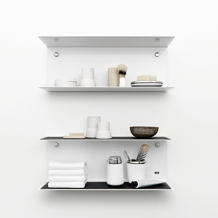 層架收納｜Vipp 921 維普雙層層架 (壁面固定款 / 50 cm) Wall Shelf Small Version