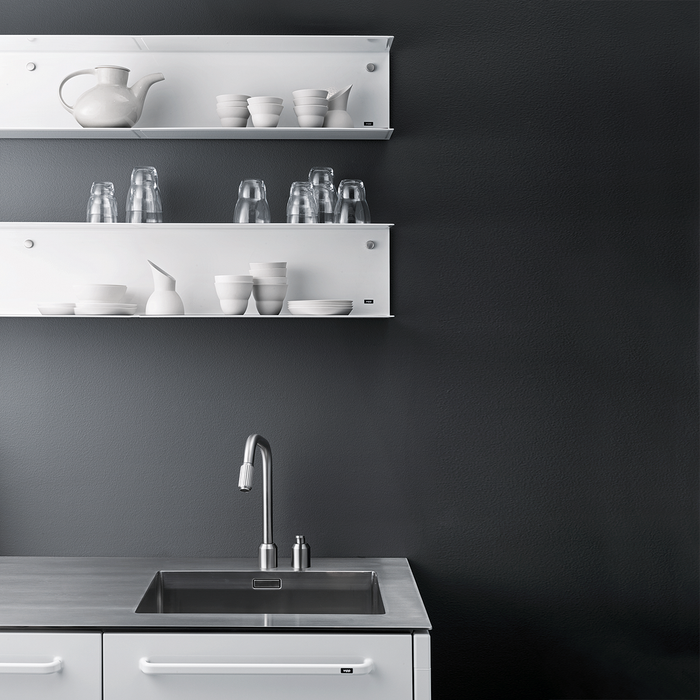 層架收納｜Vipp 922 維普雙層層架 (壁面固定款 / 100 cm) Wall Shelf Large Version