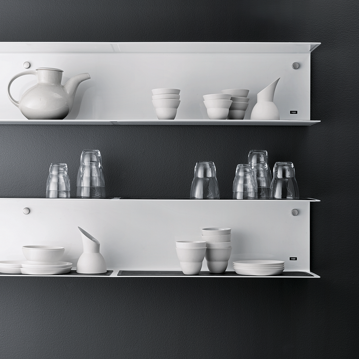 層架收納｜Vipp 922 維普雙層層架 (壁面固定款 / 100 cm) Wall Shelf Large Version