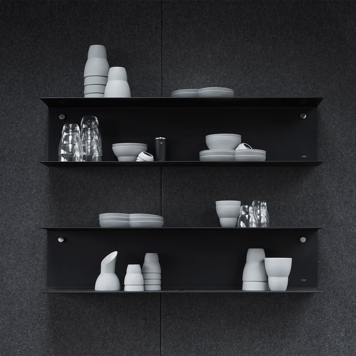 層架收納｜Vipp 922 維普雙層層架 (壁面固定款 / 100 cm) Wall Shelf Large Version