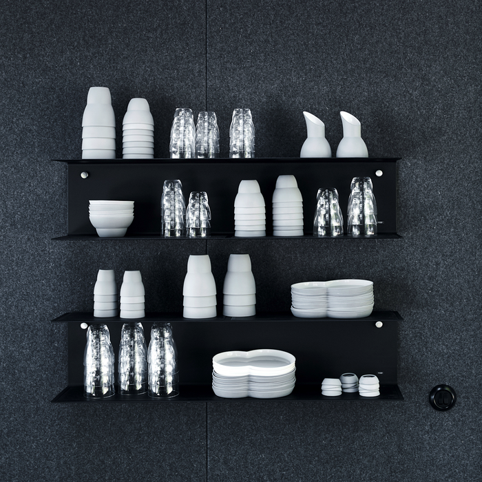 層架收納｜Vipp 922 維普雙層層架 (壁面固定款 / 100 cm) Wall Shelf Large Version