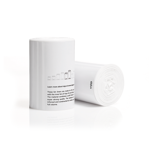 北歐垃圾桶｜Vipp Bin 13 專用垃圾袋 (三捲組) Bathroom Bin 13 