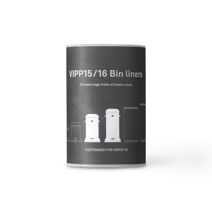 北歐垃圾桶｜Bin 15 / 16 專用垃圾袋三捲組 Vipp Kitchen 