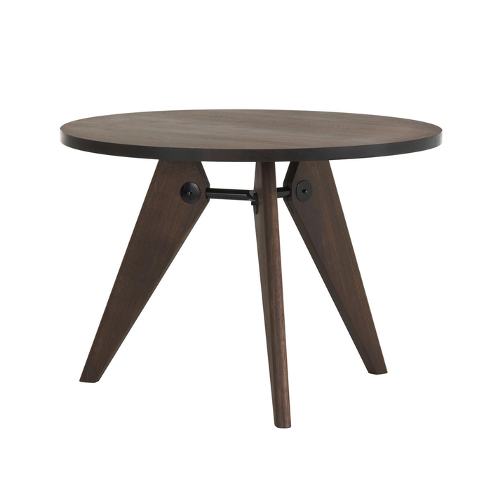 進口餐桌｜Vitra 三角實木餐桌 Gueridon Round Table